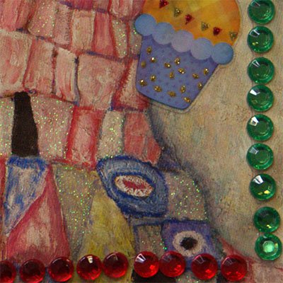 beads around the edges of the body map
