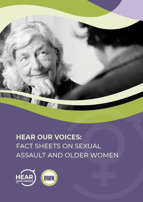 cover of Fact sheets on sexual assault and older women